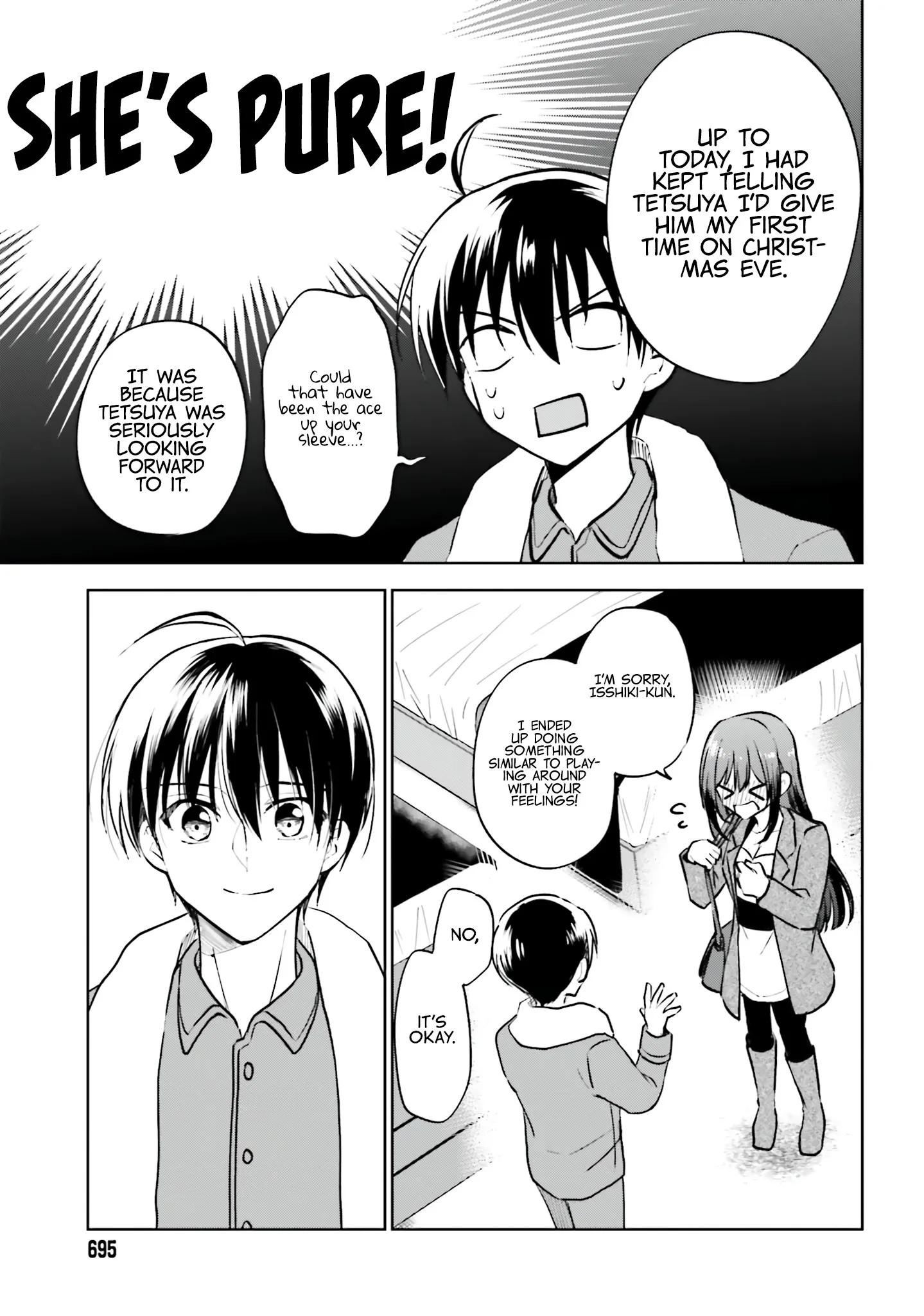 My Girlfriend Cheated on Me With a Senior, so I'm Cheating on Her With His Girlfriend Chapter 17 - Page 19
