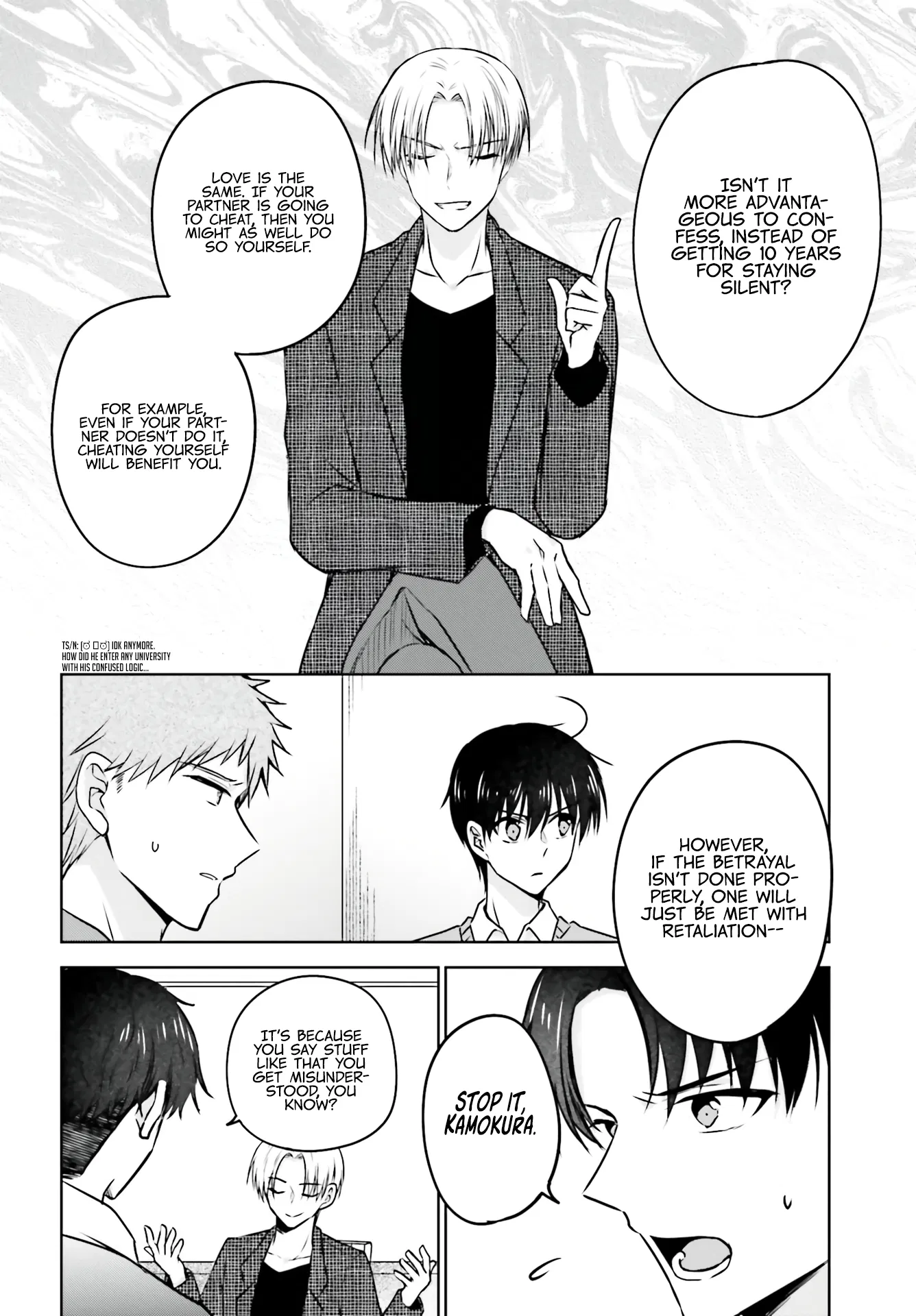 My Girlfriend Cheated on Me With a Senior, so I'm Cheating on Her With His Girlfriend Chapter 4 - Page 9