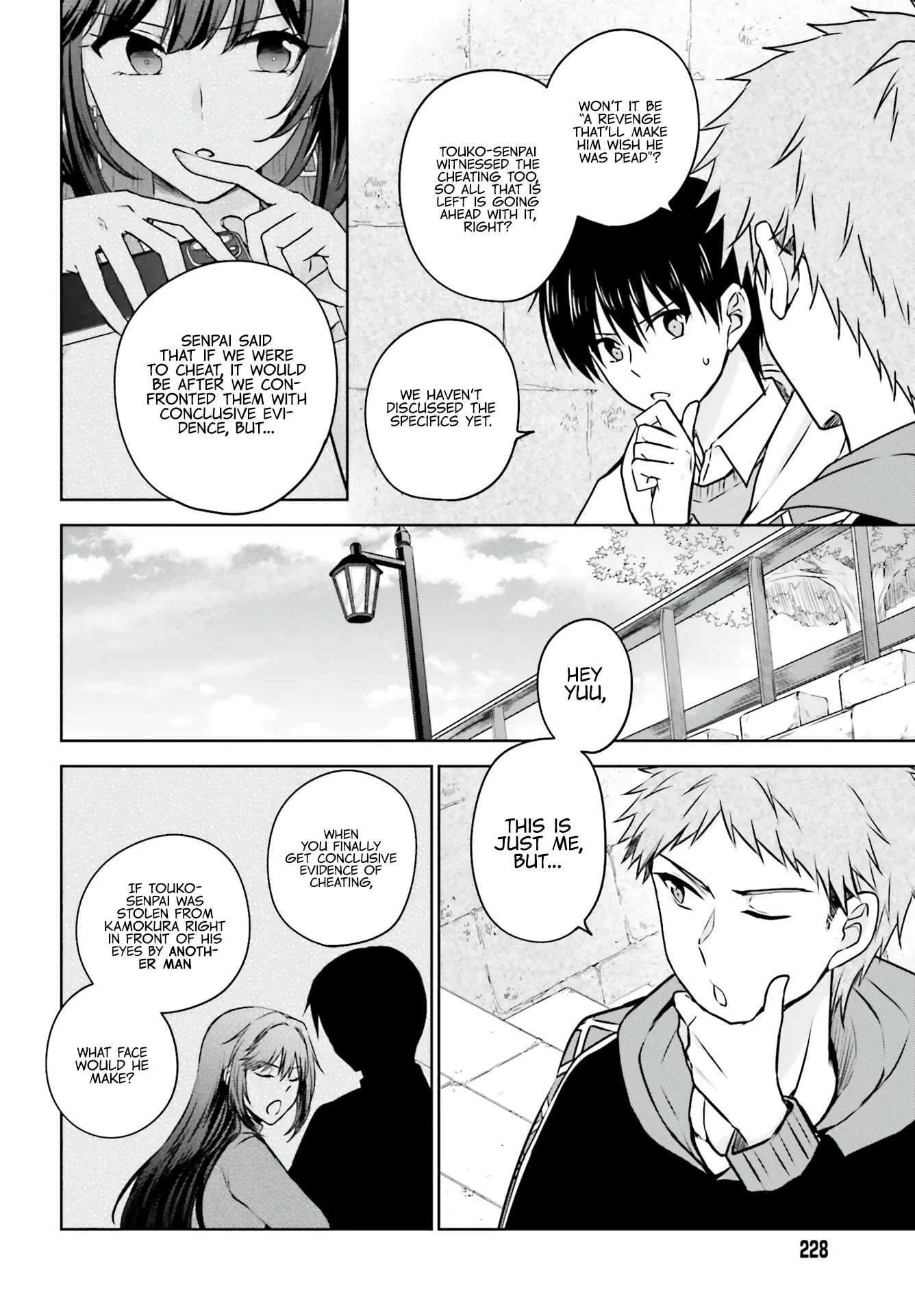 My Girlfriend Cheated on Me With a Senior, so I'm Cheating on Her With His Girlfriend Chapter 4 - Page 11