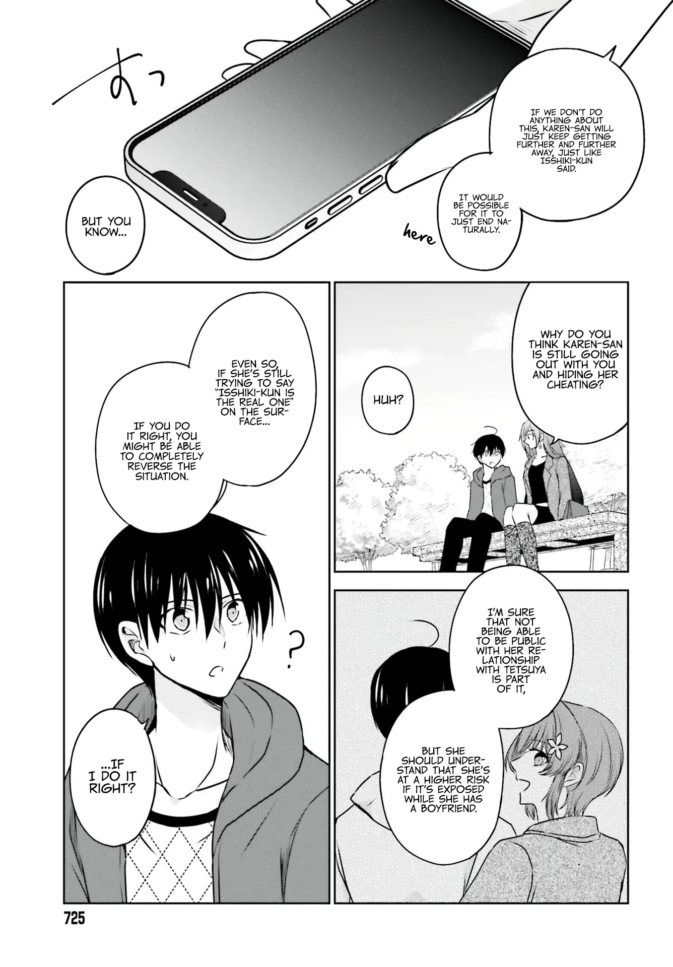 My Girlfriend Cheated on Me With a Senior, so I'm Cheating on Her With His Girlfriend Chapter 5 - Page 12