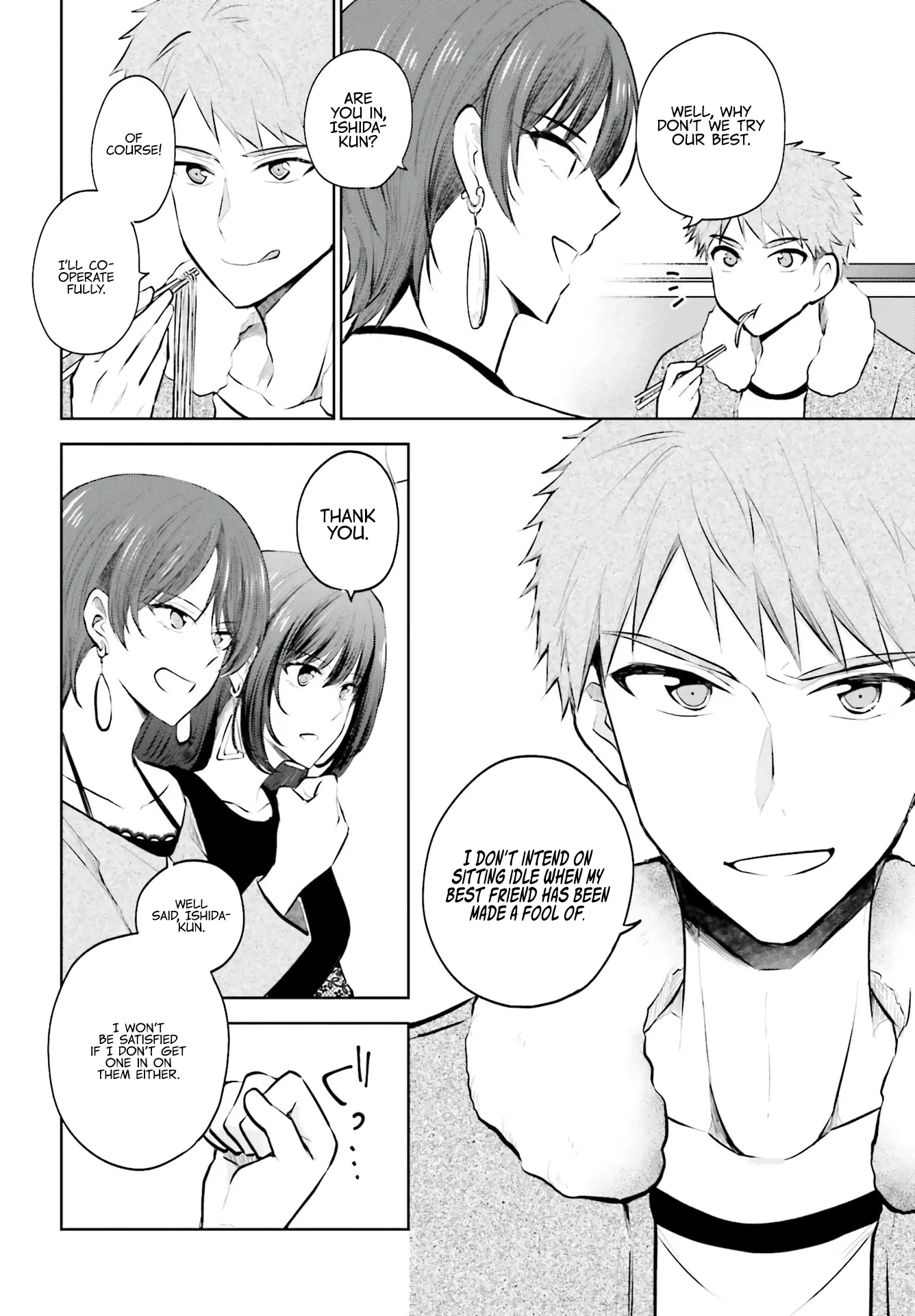 My Girlfriend Cheated on Me With a Senior, so I'm Cheating on Her With His Girlfriend Chapter 6 - Page 15