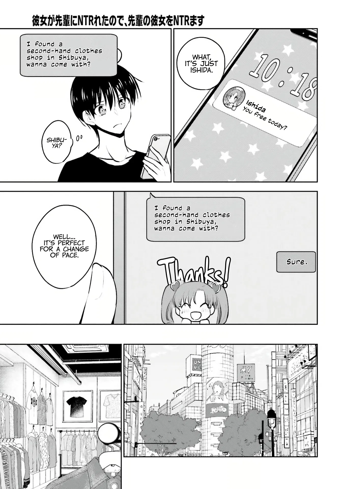 My Girlfriend Cheated on Me With a Senior, so I'm Cheating on Her With His Girlfriend Chapter 7 - Page 5