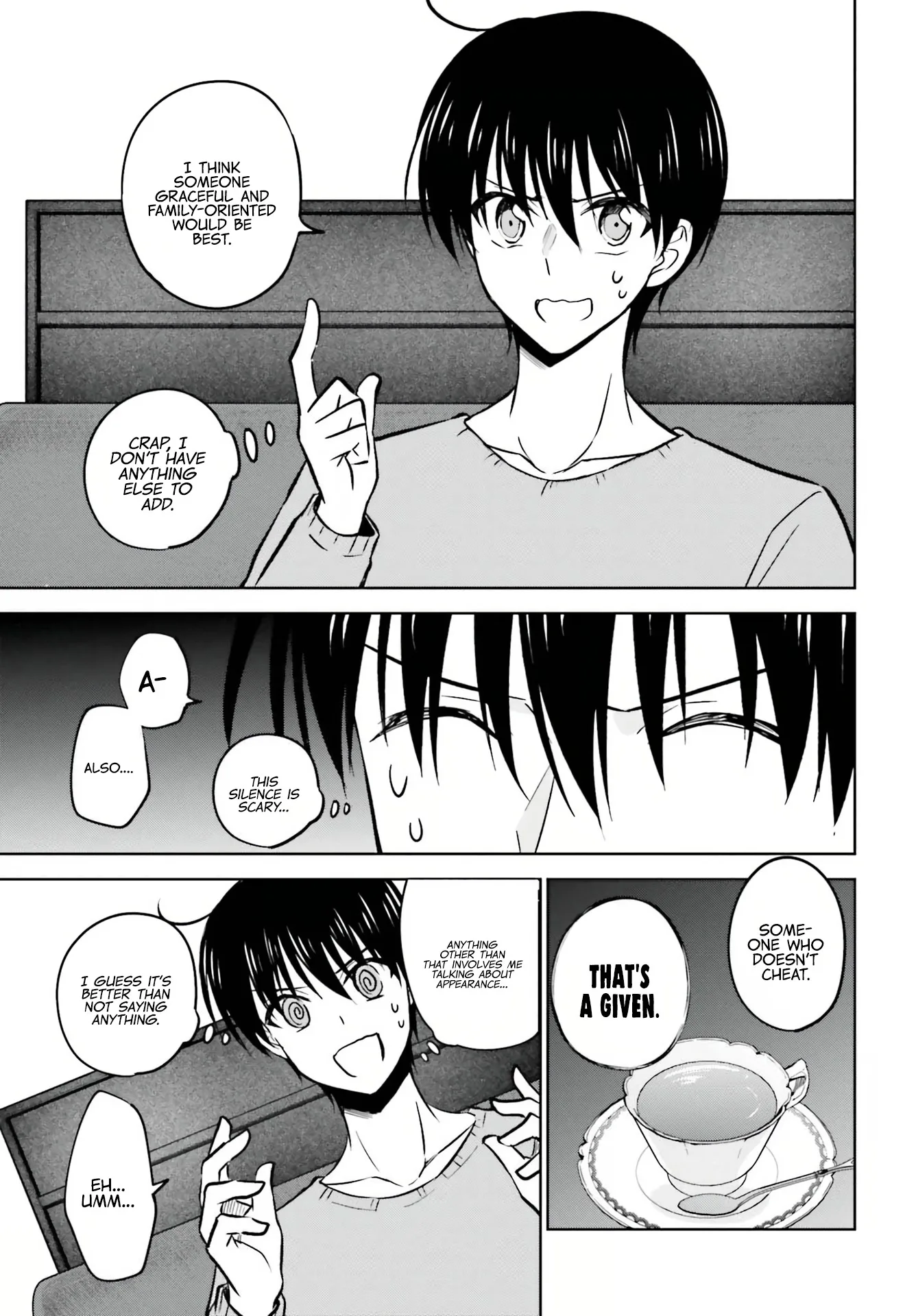My Girlfriend Cheated on Me With a Senior, so I'm Cheating on Her With His Girlfriend Chapter 8 - Page 4
