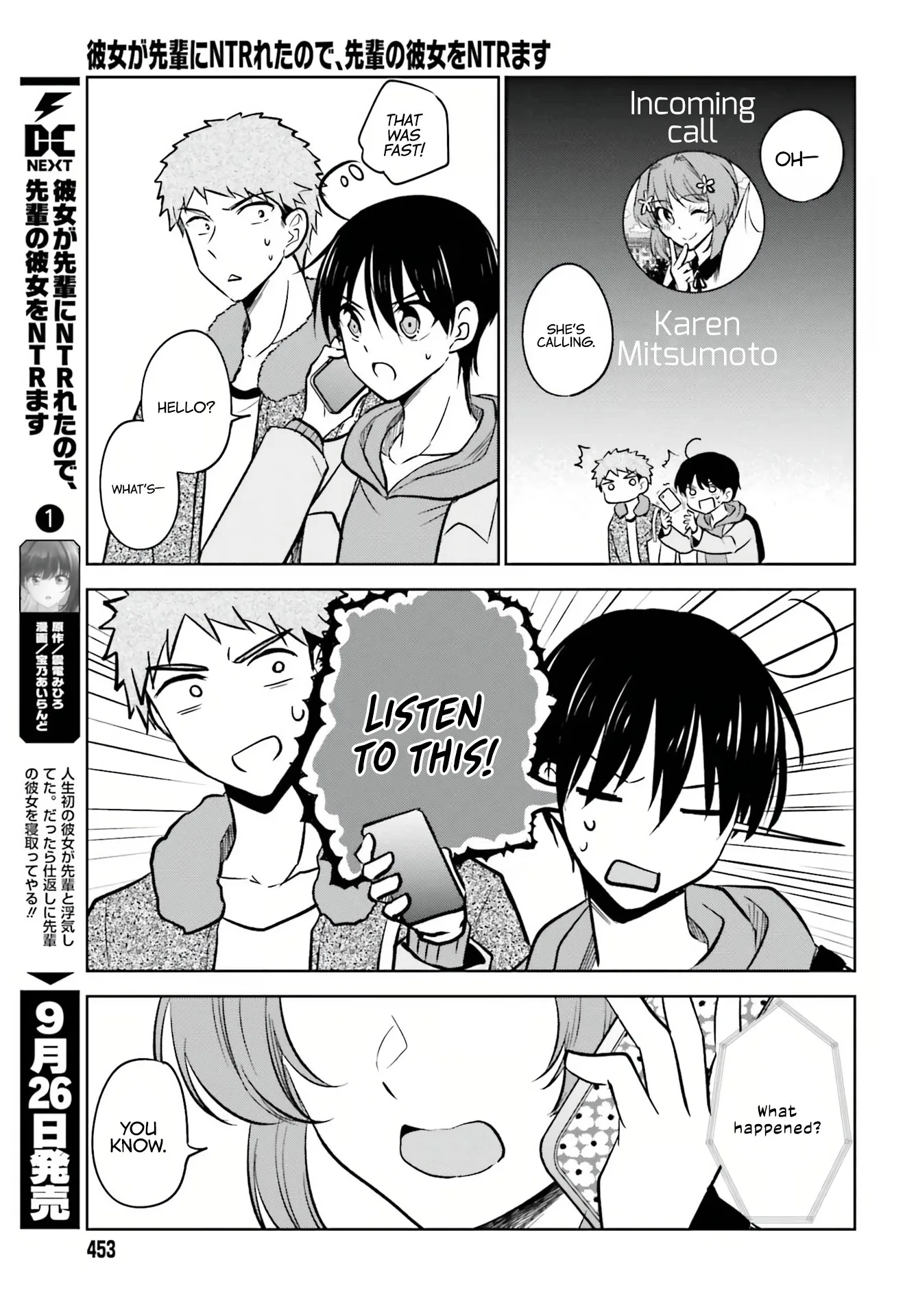 My Girlfriend Cheated on Me With a Senior, so I'm Cheating on Her With His Girlfriend Chapter 8 - Page 14