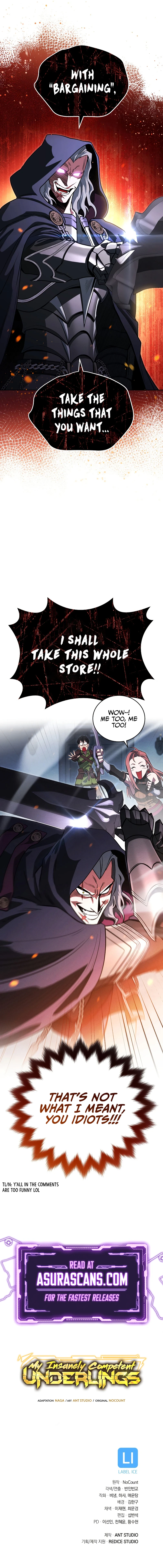My Insanely Competent Underlings Chapter 19 - Page 11