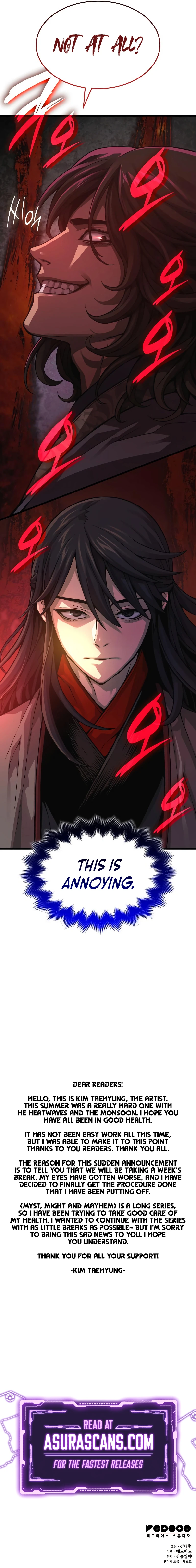Myst, Might, Mayhem Chapter 90 - Page 14