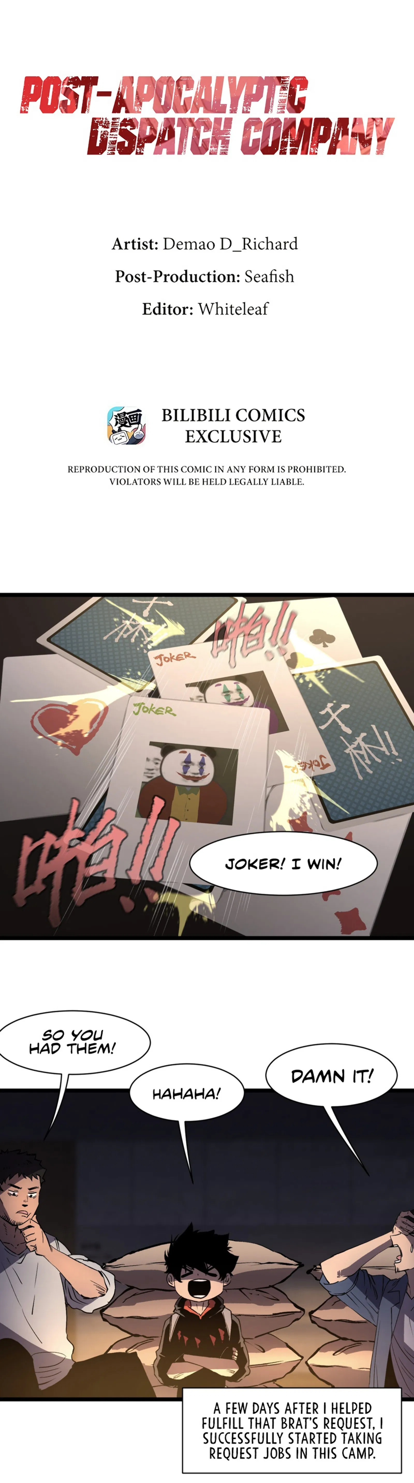 Post-Apocalyptic Dispatch Company Chapter 11 - Page 2