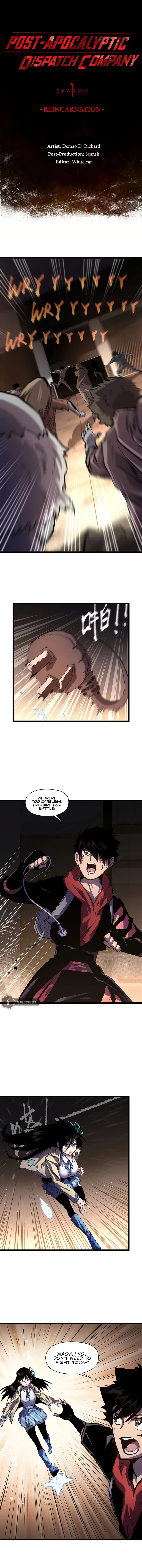 Post-Apocalyptic Dispatch Company Chapter 28 - Page 1