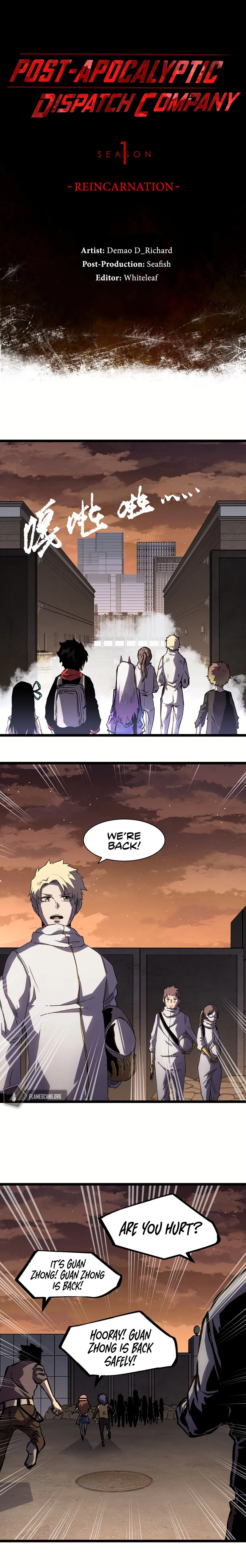 Post-Apocalyptic Dispatch Company Chapter 34 - Page 1