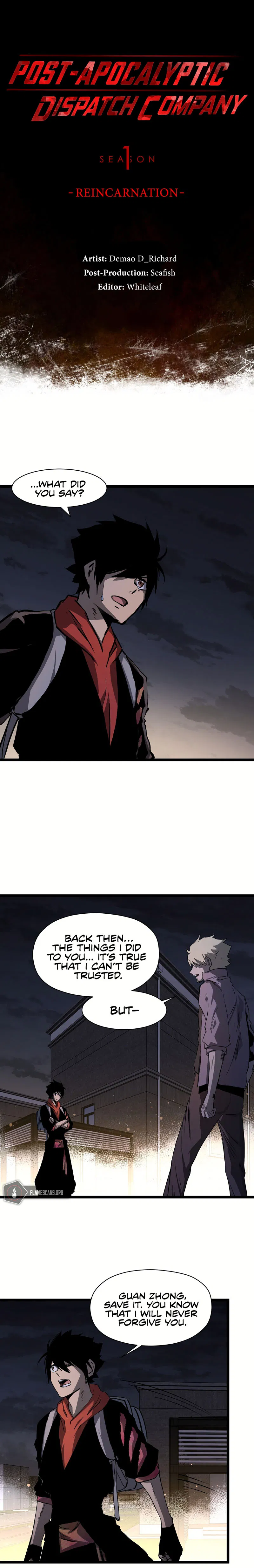 Post-Apocalyptic Dispatch Company Chapter 35 - Page 1