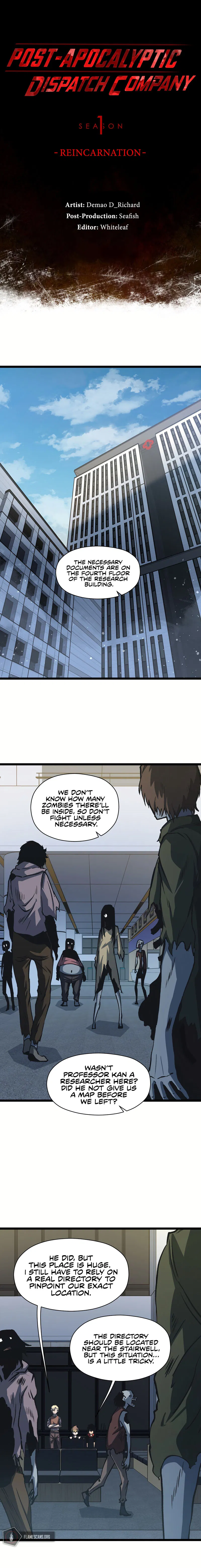 Post-Apocalyptic Dispatch Company Chapter 36 - Page 2