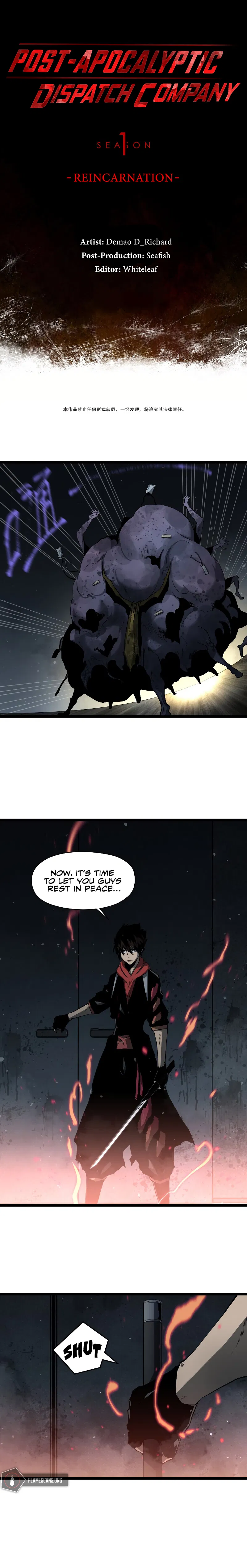 Post-Apocalyptic Dispatch Company Chapter 41 - Page 1
