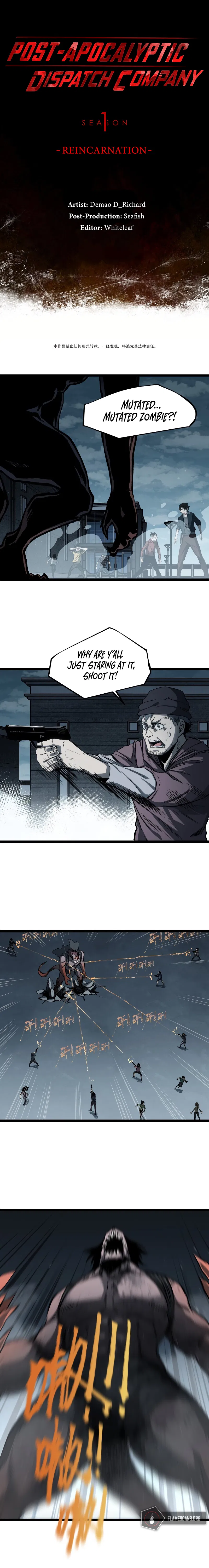 Post-Apocalyptic Dispatch Company Chapter 44 - Page 1