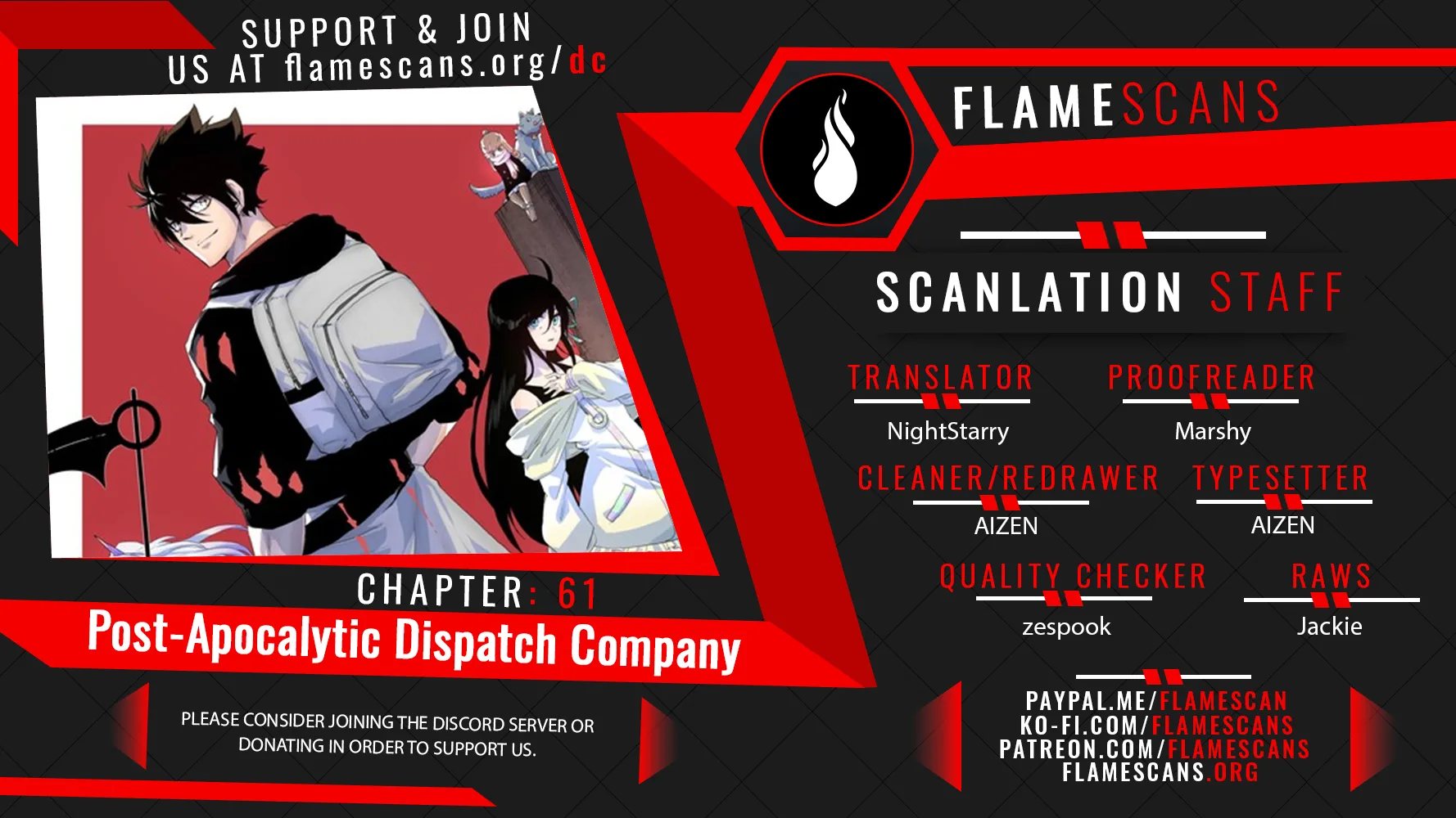 Post-Apocalyptic Dispatch Company Chapter 61 - Page 1