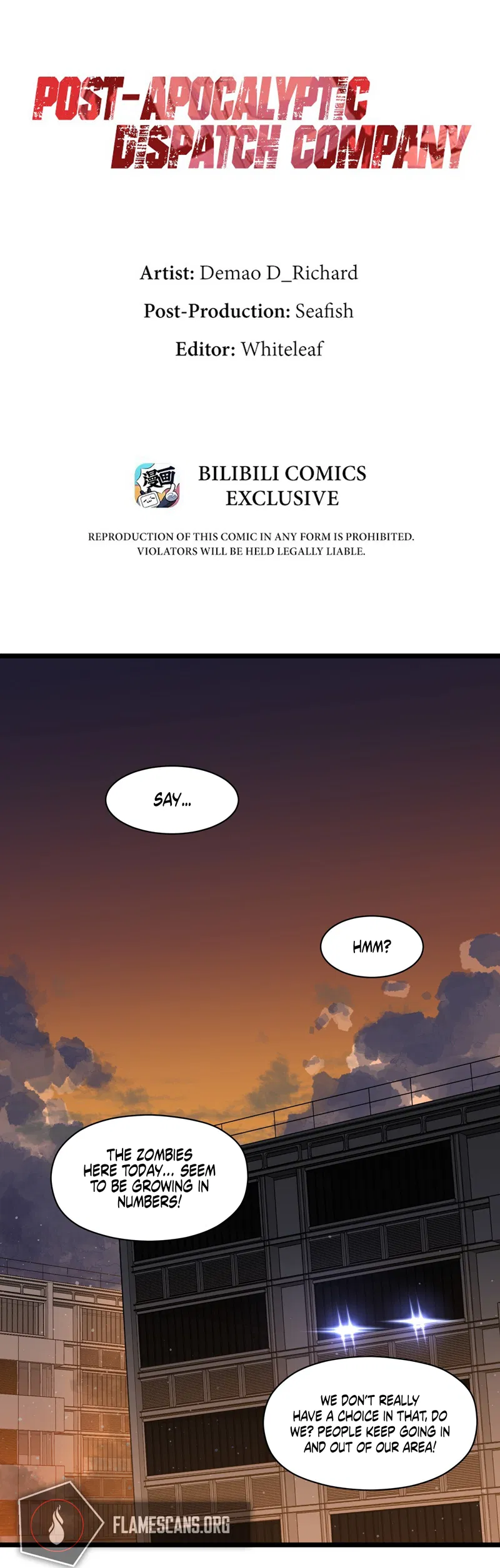 Post-Apocalyptic Dispatch Company Chapter 7 - Page 1