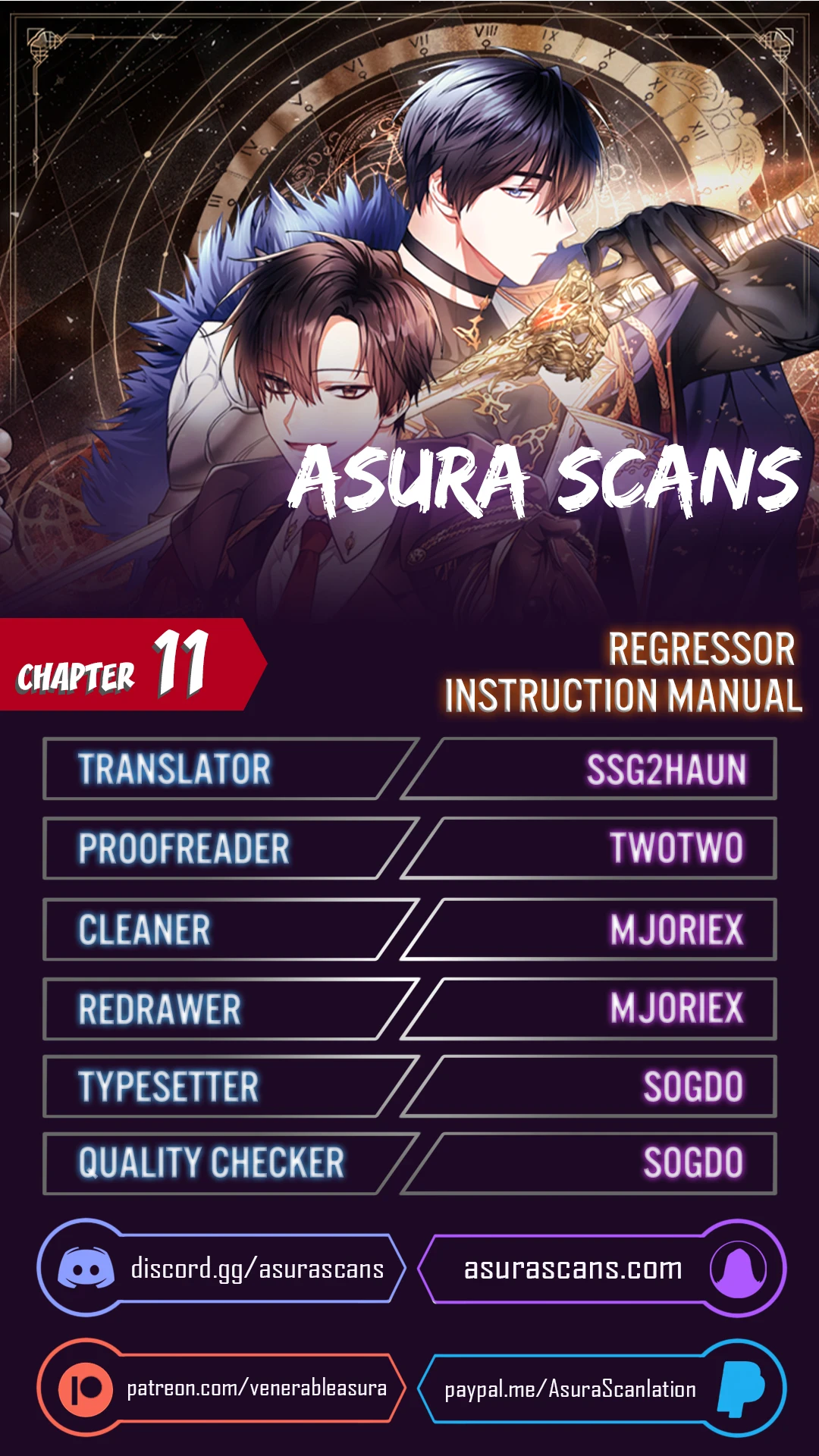 Regressor Instruction Manual Chapter 11 - Page 1