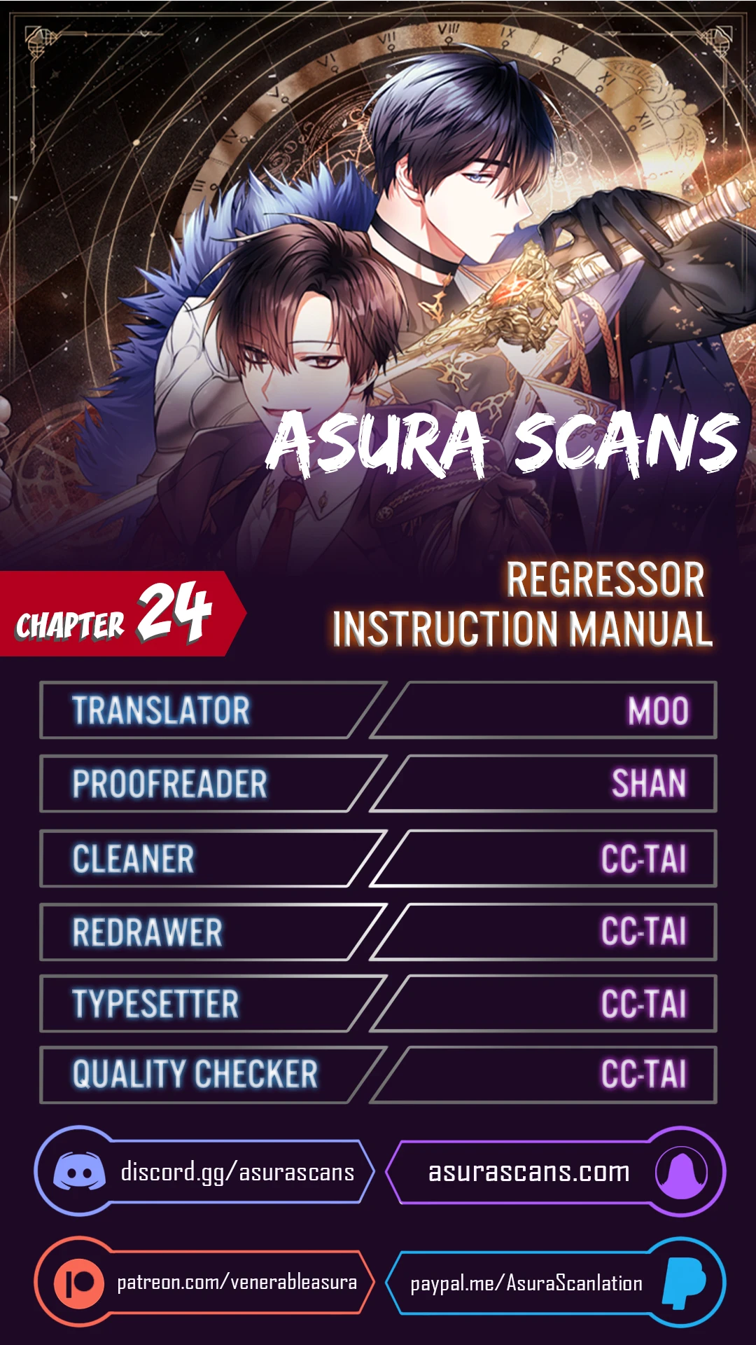 Regressor Instruction Manual Chapter 24 - Page 1