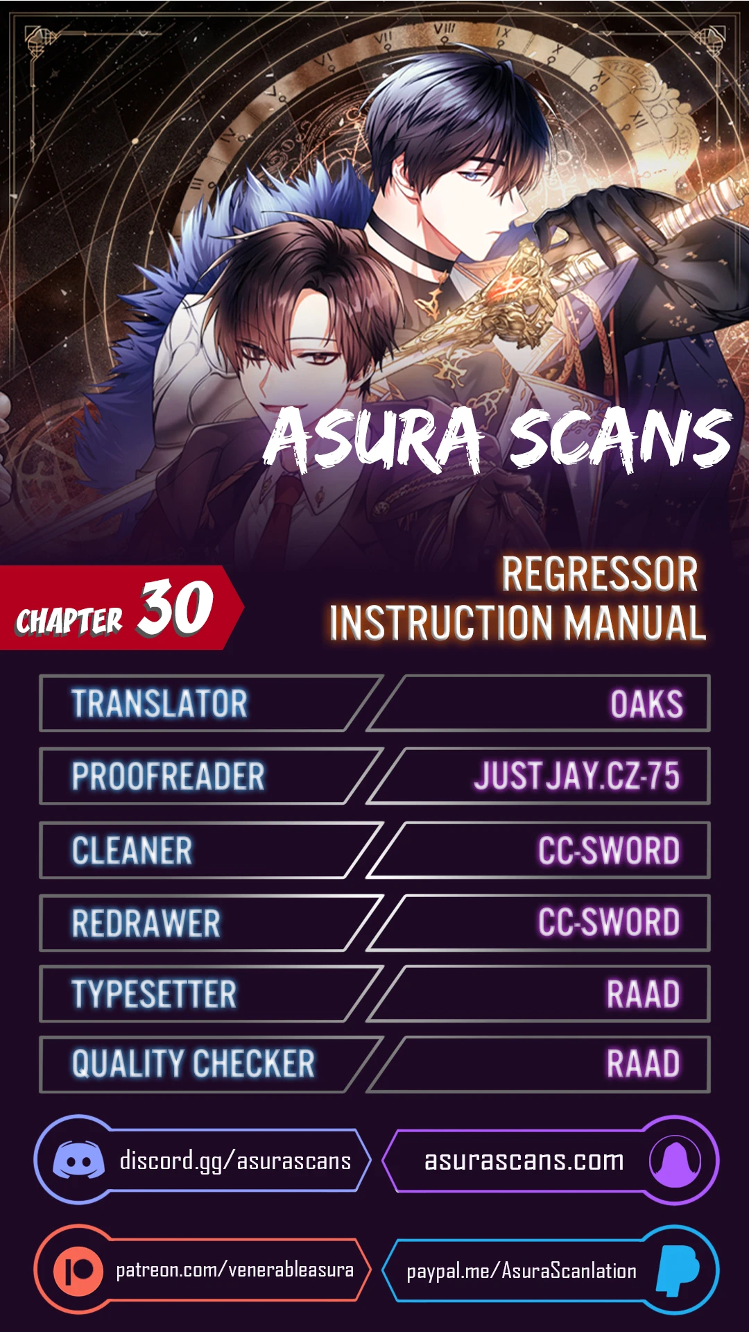 Regressor Instruction Manual Chapter 30 - Page 1