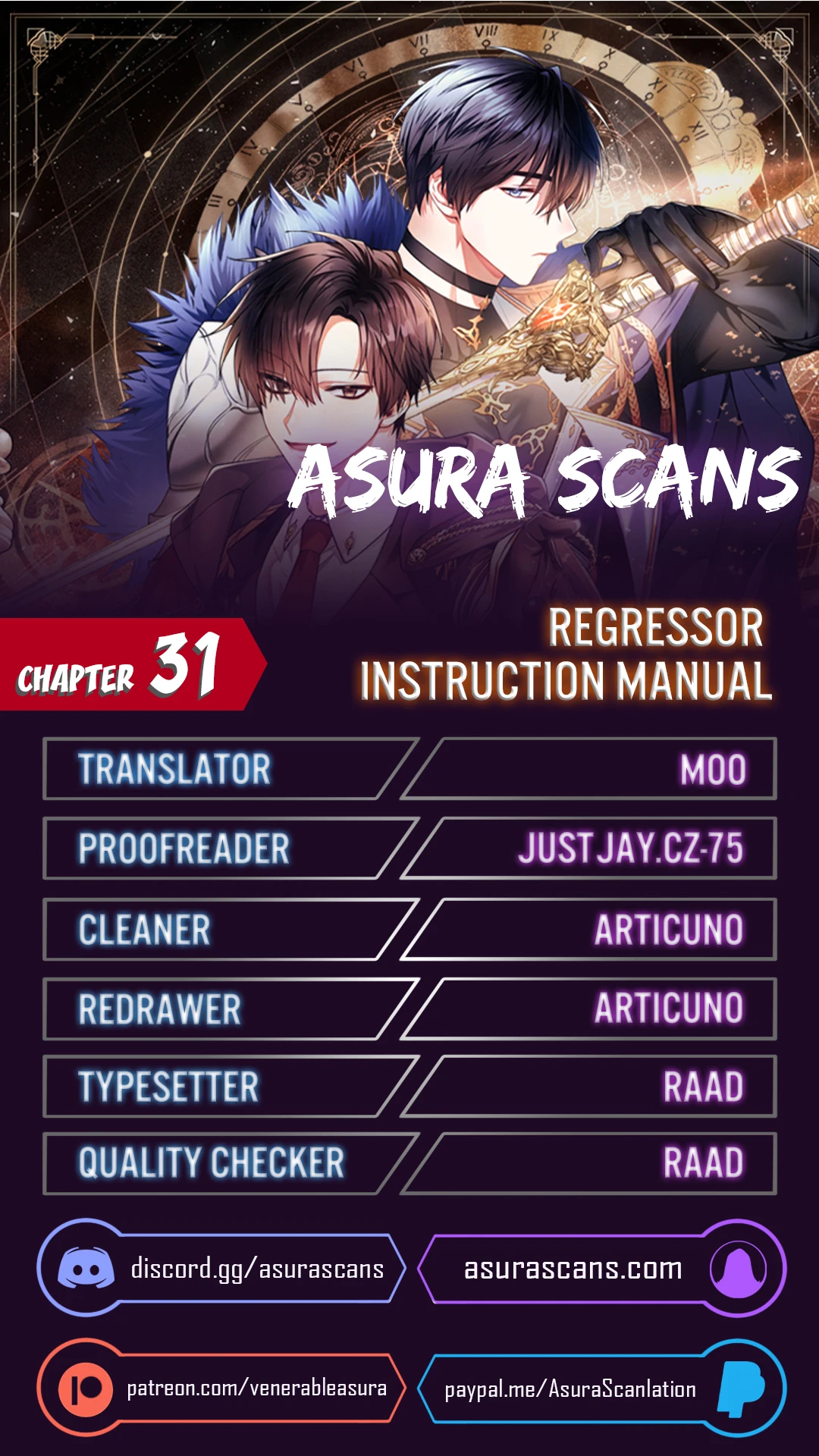 Regressor Instruction Manual Chapter 31 - Page 1
