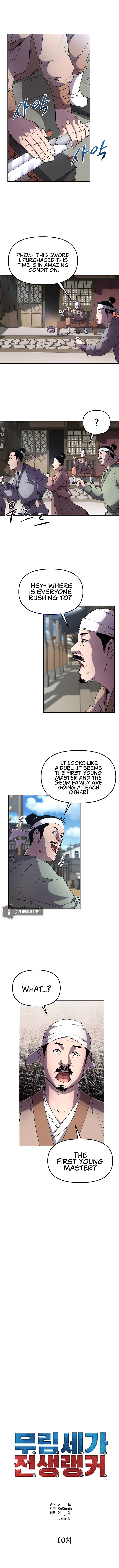 Reincarnation of the Murim Clan's Former Ranker Chapter 10 - Page 1