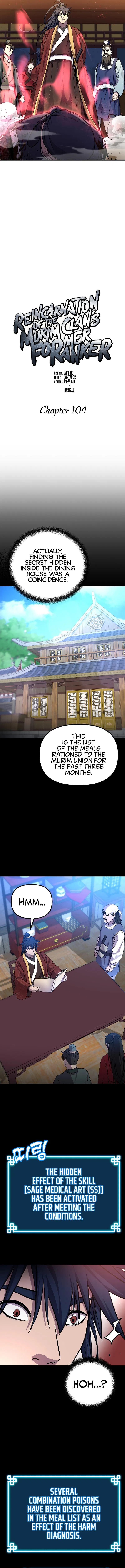 Reincarnation of the Murim Clan's Former Ranker Chapter 104 - Page 2