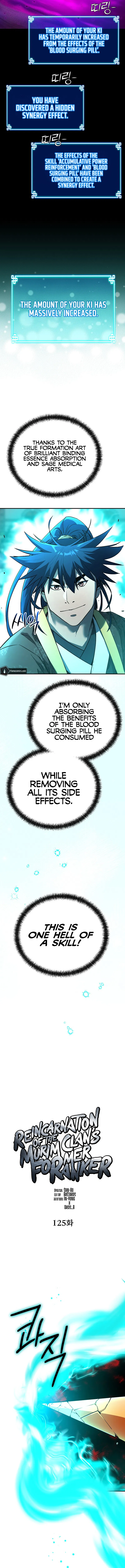 Reincarnation of the Murim Clan's Former Ranker Chapter 125 - Page 4