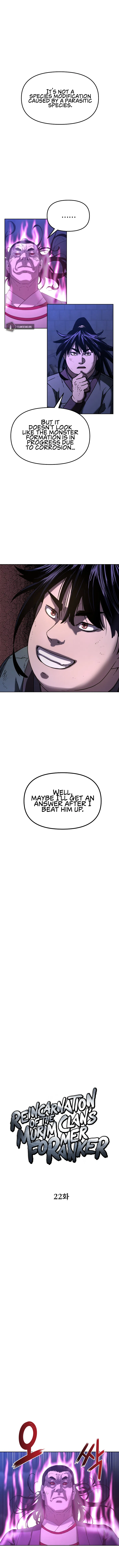 Reincarnation of the Murim Clan's Former Ranker Chapter 22 - Page 1