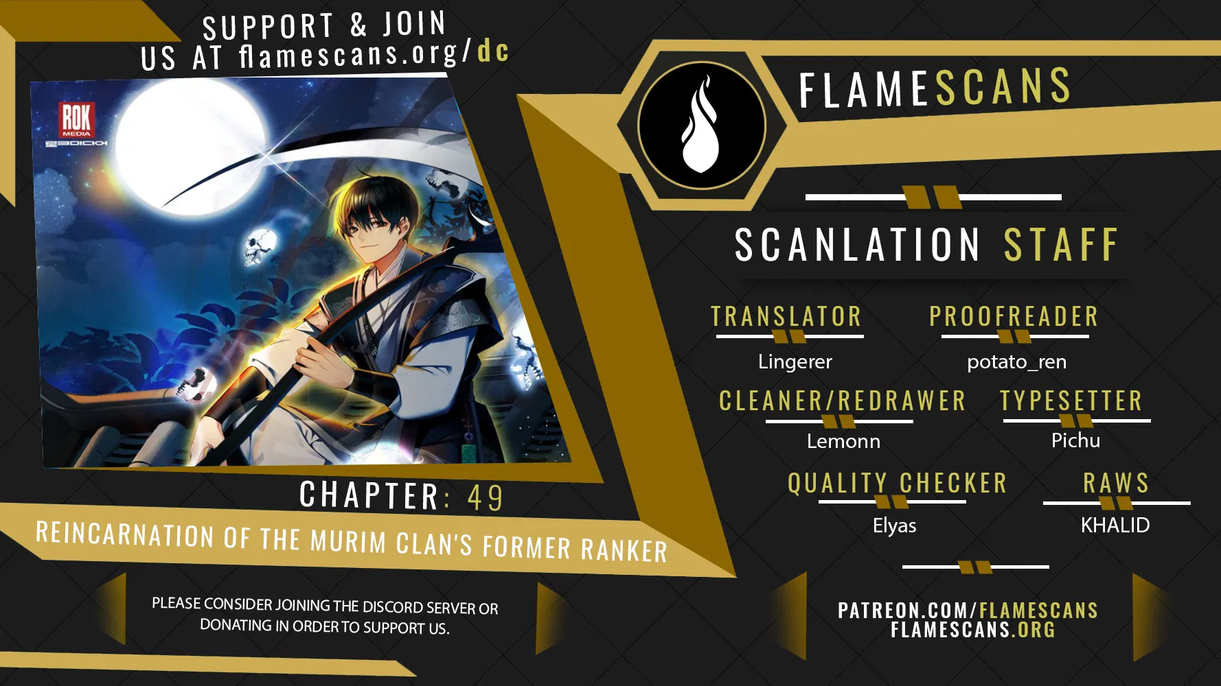 Reincarnation of the Murim Clan's Former Ranker Chapter 49 - Page 1