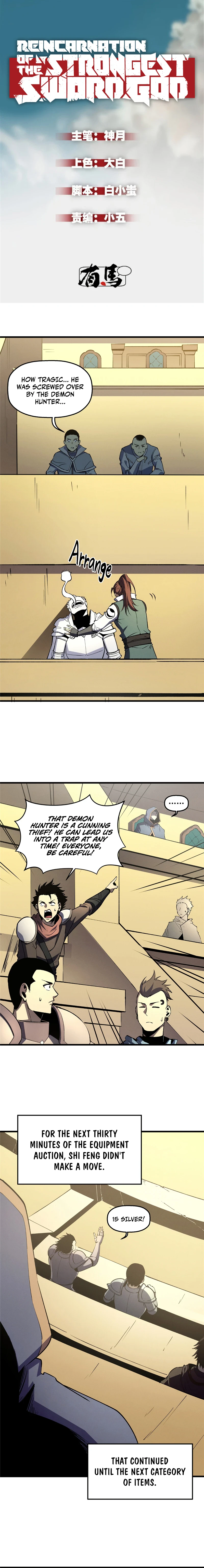 Reincarnation Of The Strongest Sword God Chapter 63 - Page 1