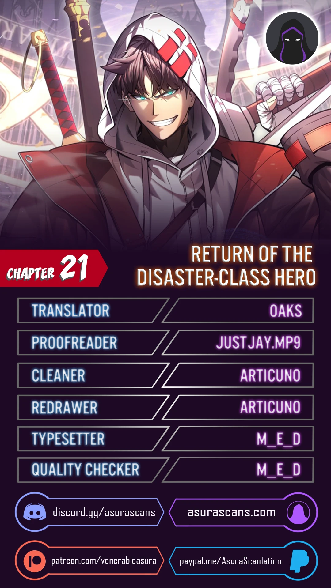 Return of the Disaster-Class Hero Chapter 21 - Page 1
