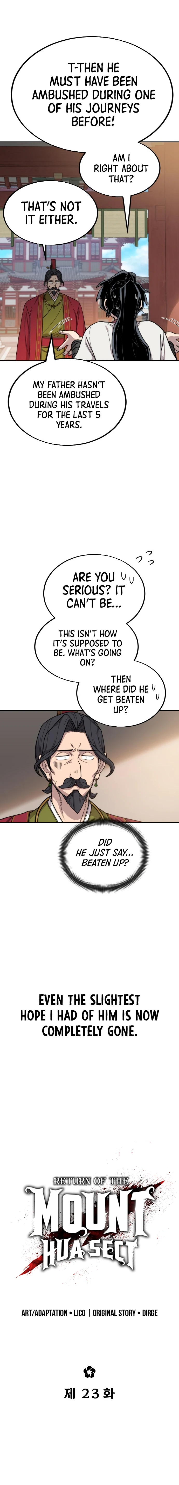 Return of the Mount Hua Sect Chapter 23 - Page 8