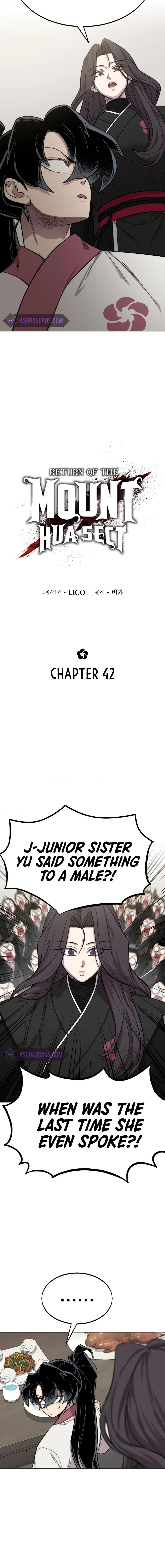 Return of the Mount Hua Sect Chapter 42 - Page 8