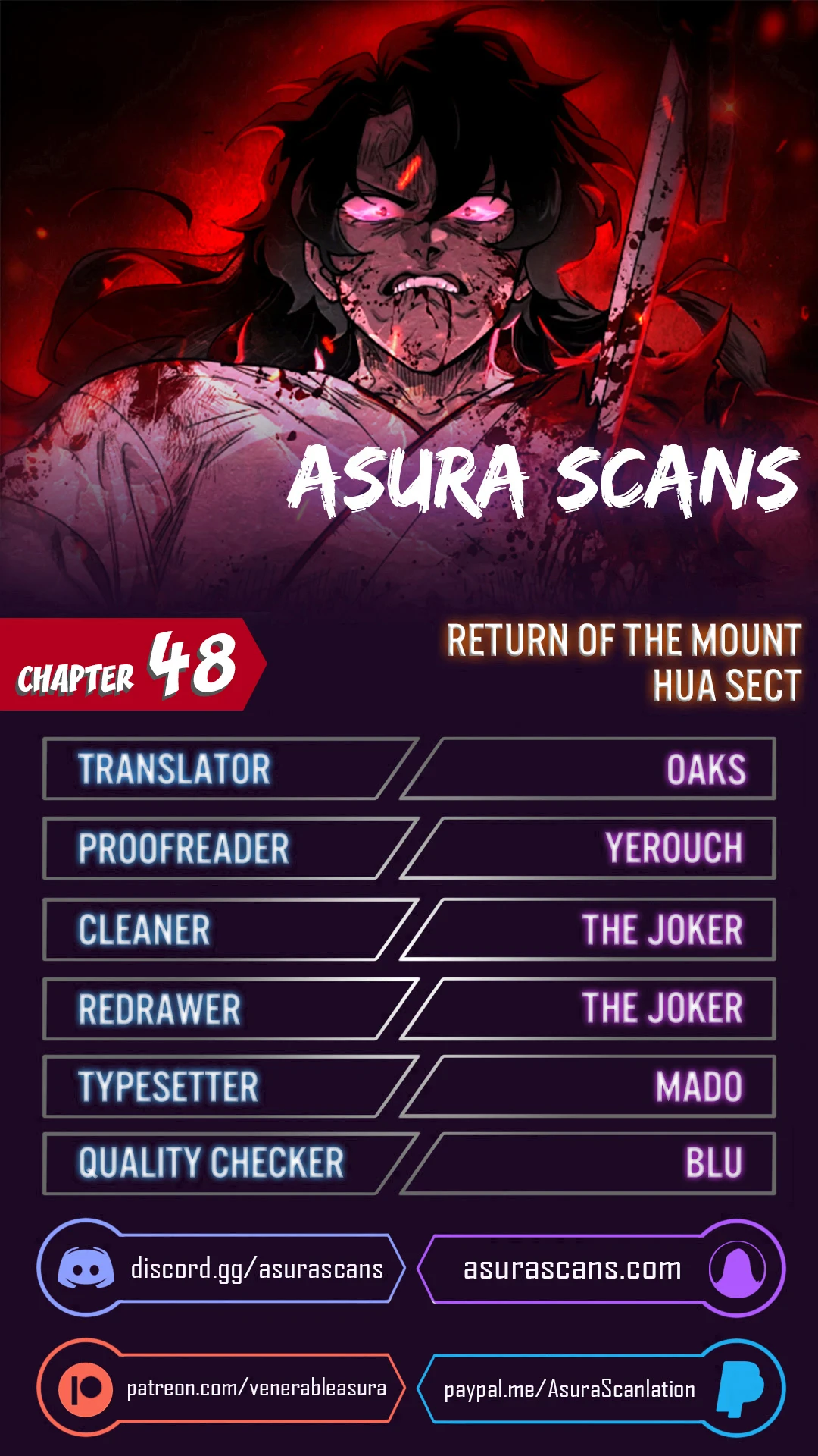 Return of the Mount Hua Sect Chapter 48 - Page 1