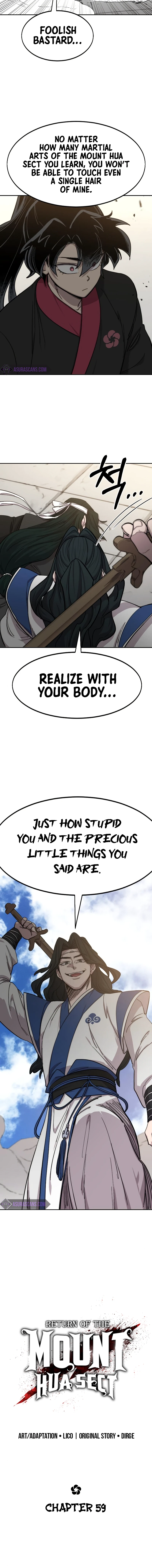 Return of the Mount Hua Sect Chapter 59 - Page 8