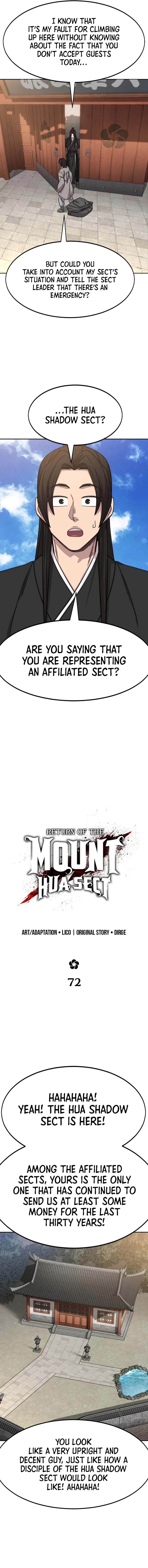 Return of the Mount Hua Sect Chapter 72 - Page 13