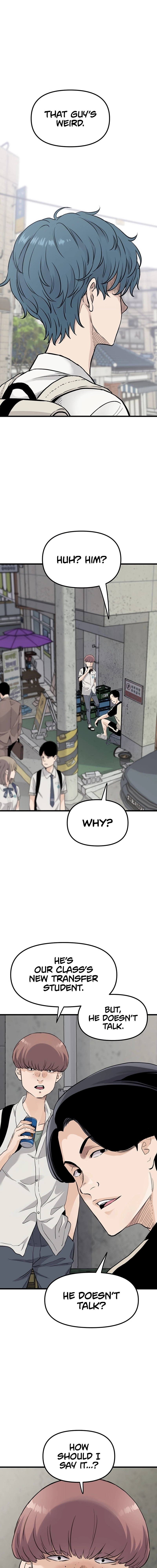 Silent Transfer Student Chapter 1 - Page 2