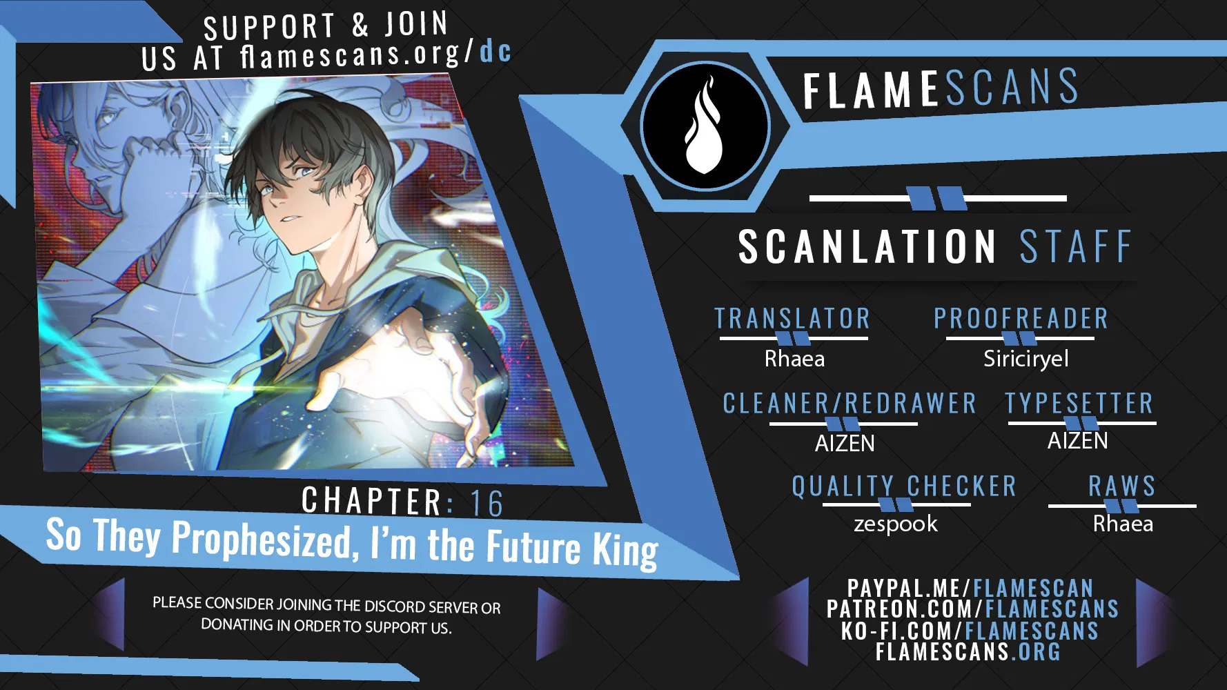 So They Prophesized, I'm the Future King Chapter 16 - Page 1