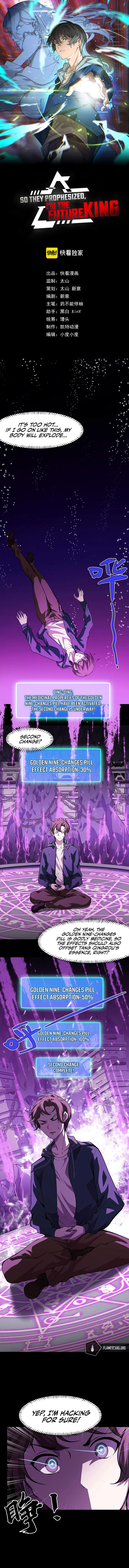 So They Prophesized, I'm the Future King Chapter 20 - Page 1