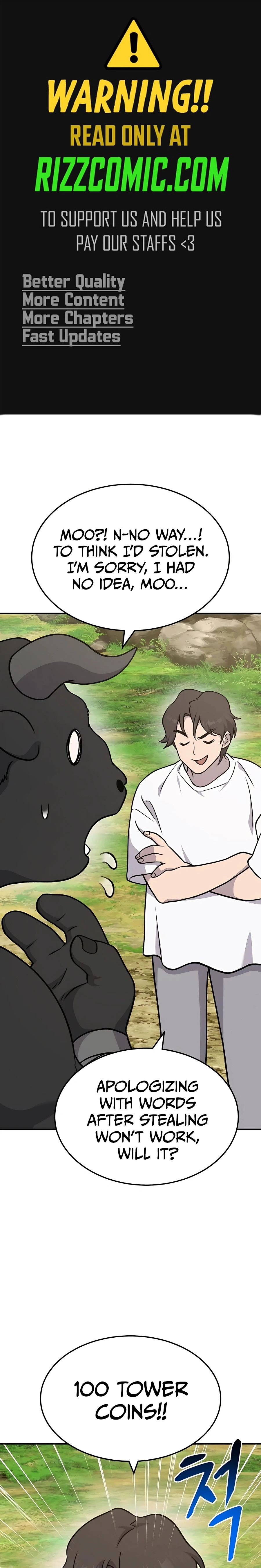 Solo Farming In The Tower Chapter 40 - Page 1