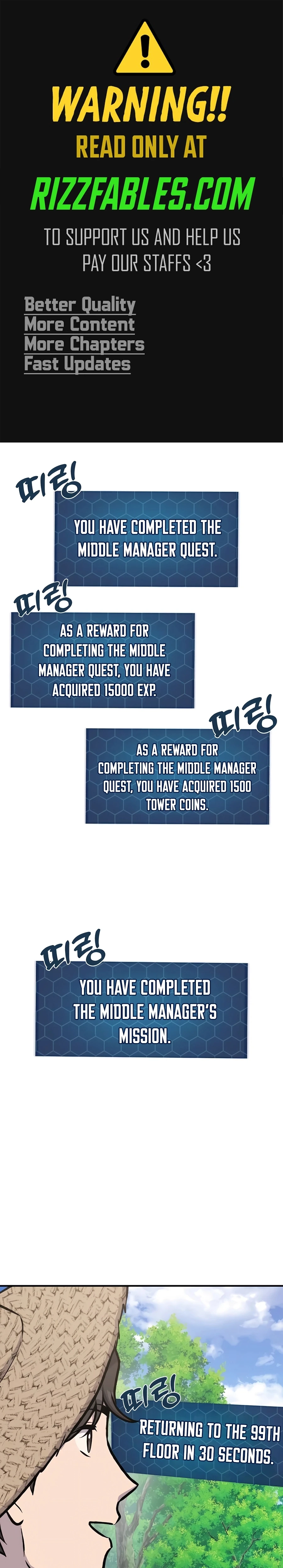 Solo Farming In The Tower Chapter 92 - Page 1