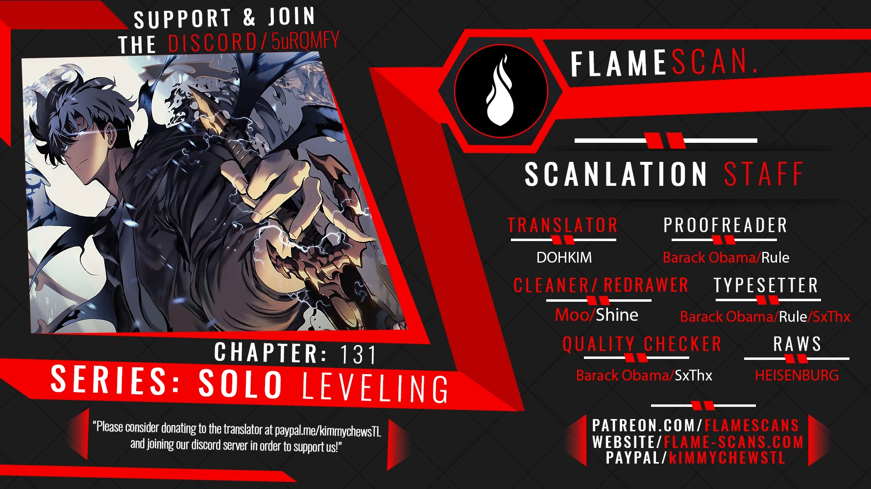 Solo Leveling Chapter 131 - Page 1