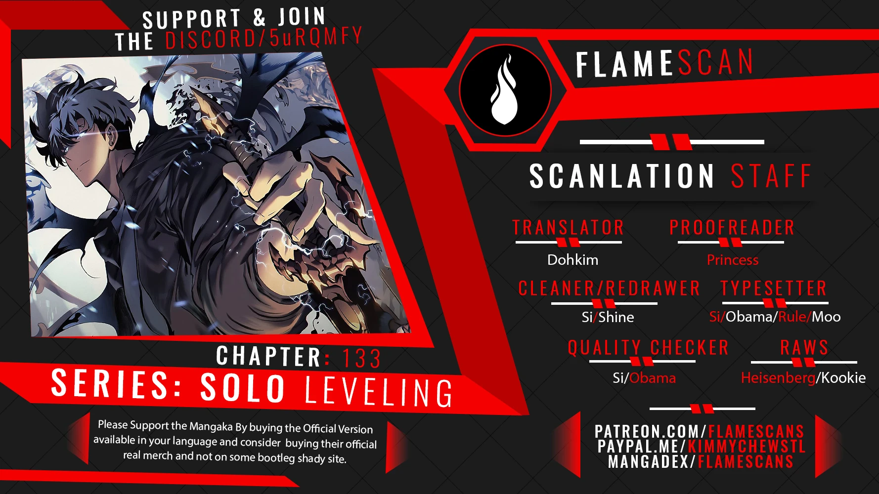 Solo Leveling Chapter 133 - Page 1