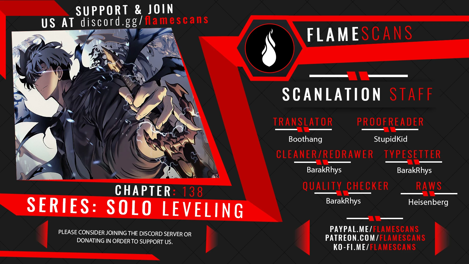 Solo Leveling Chapter 138 - Page 1