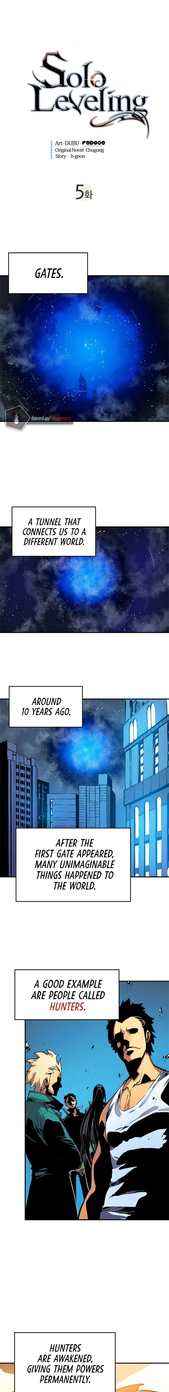 Solo Leveling Chapter 5 - Page 1