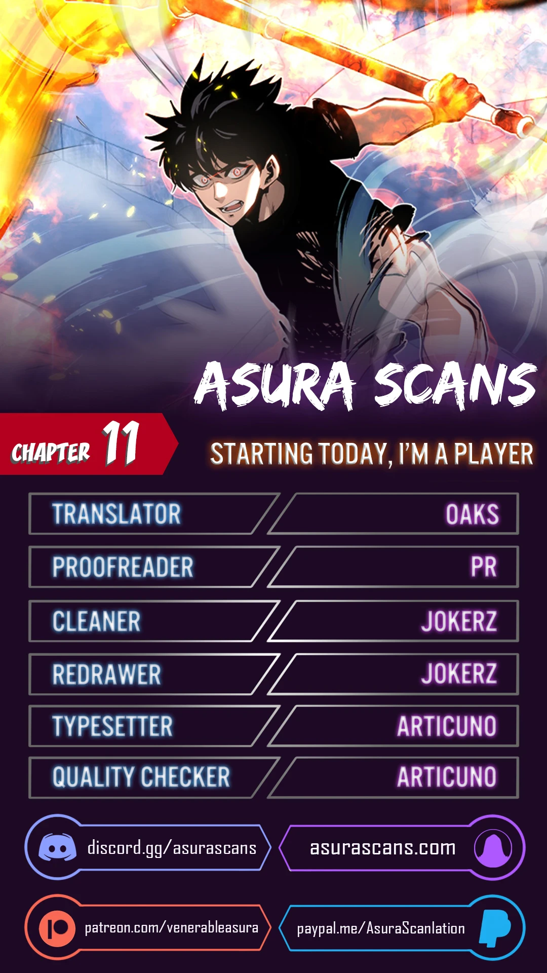 Starting Today, I’m a Player Chapter 11 - Page 1