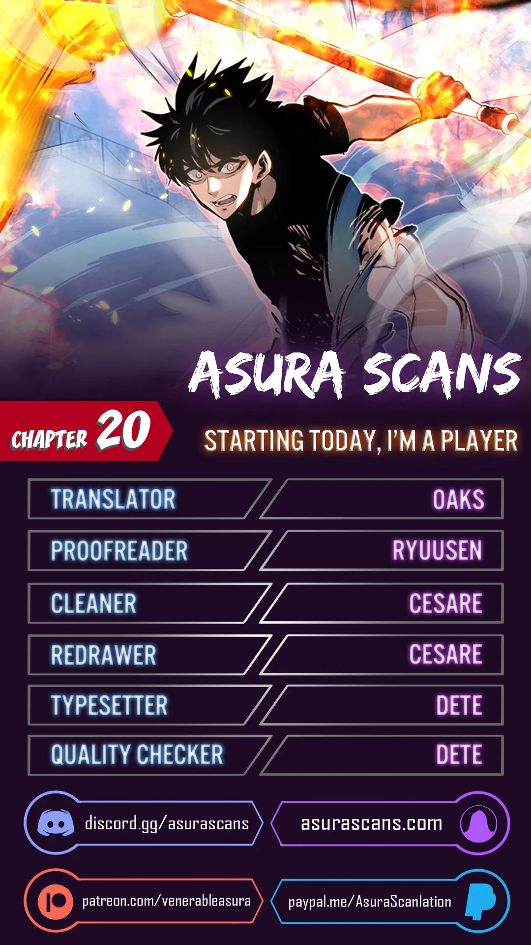 Starting Today, I’m a Player Chapter 20 - Page 1
