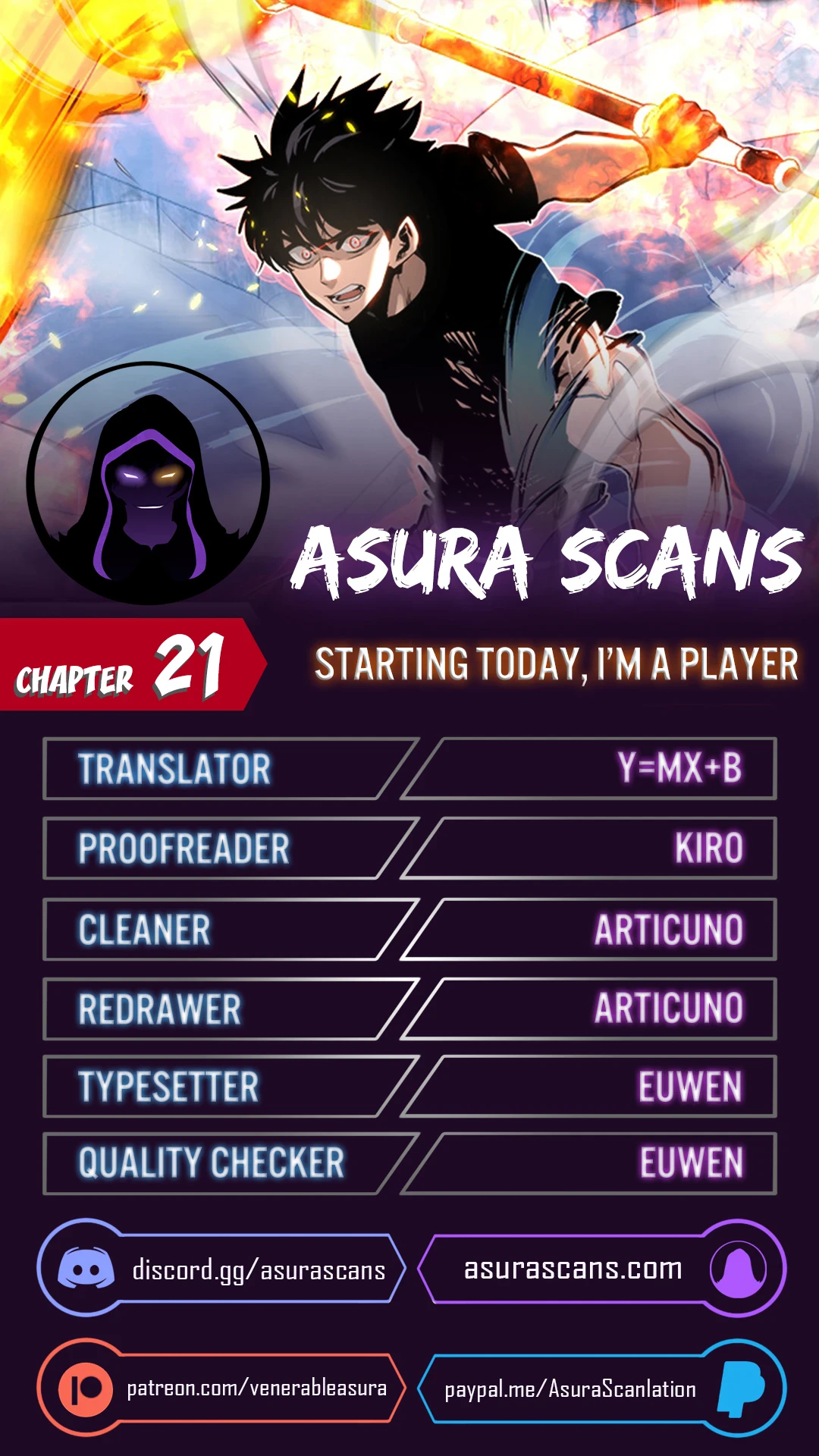 Starting Today, I’m a Player Chapter 21 - Page 1