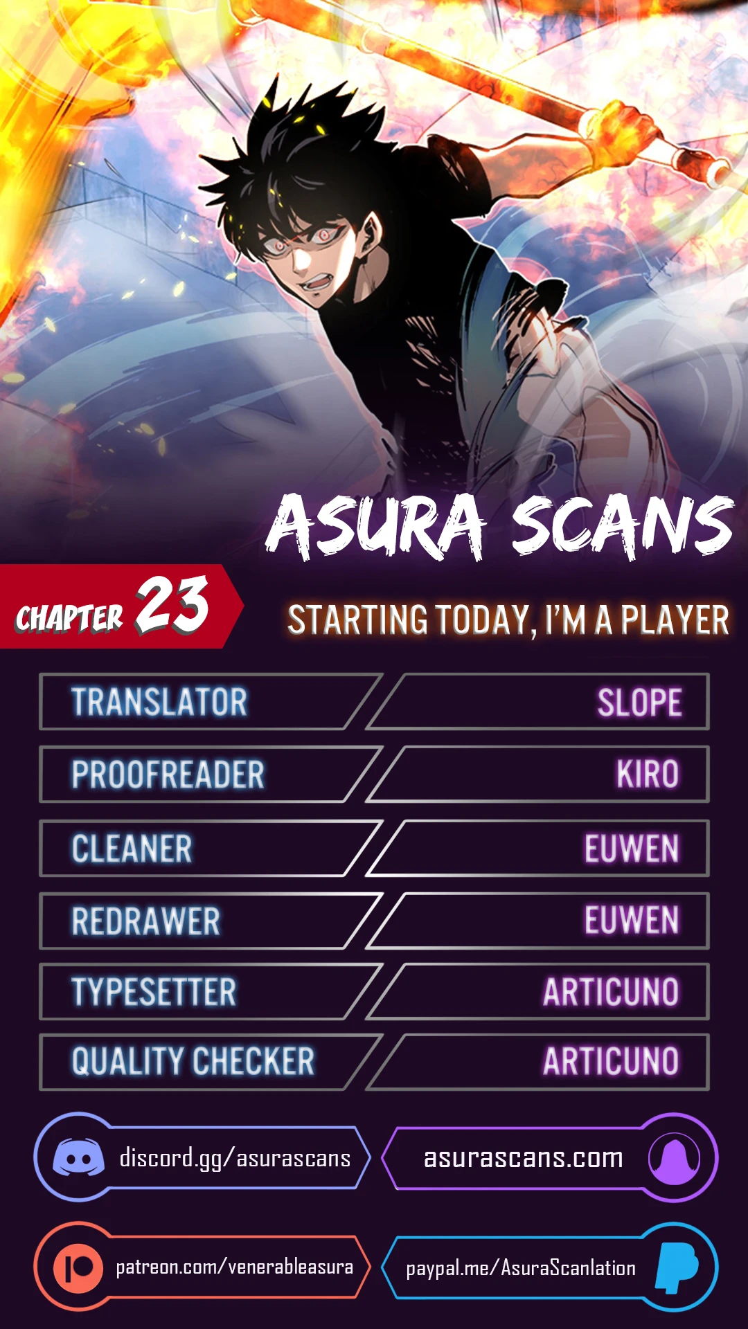Starting Today, I’m a Player Chapter 23 - Page 1