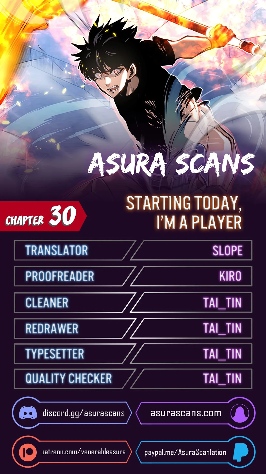 Starting Today, I’m a Player Chapter 30 - Page 1