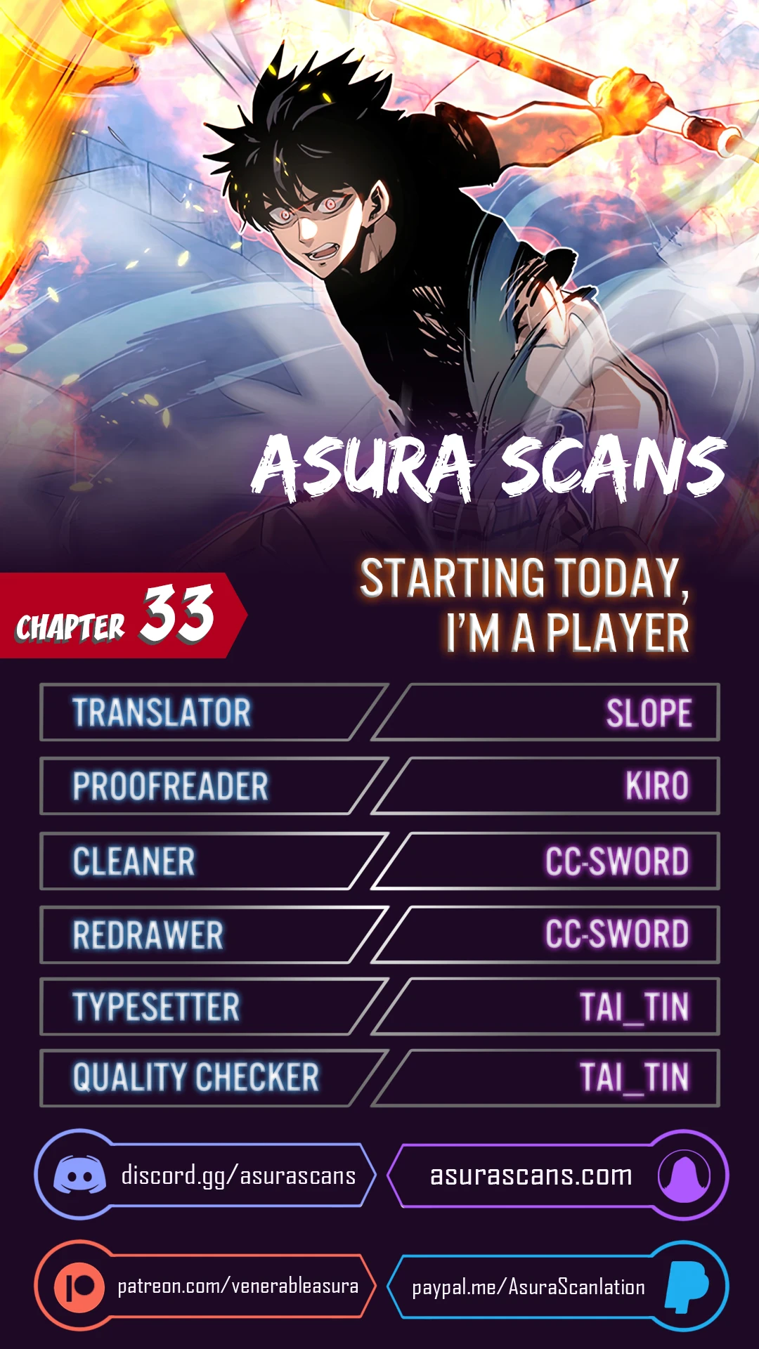 Starting Today, I’m a Player Chapter 33 - Page 1